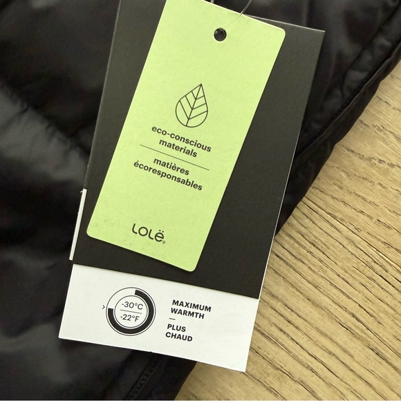 Lole Long Black Puffer - Picture 6 of 12